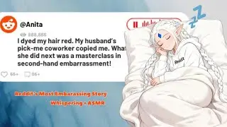 I dyed my hair red. My husband's 