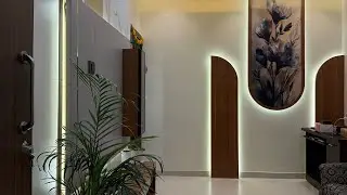 2 Bhk row bunglow Interior l Topavan road l Ahilyanagar l Luxurious interior design l Savedi
