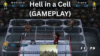 WWE SmackDown! vs Raw 2006 | HELL IN A CELL (PS2 GAMEPLAY)