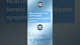 Sun conjunction Rahu karmic aspect analyzed @KarmicSynastry