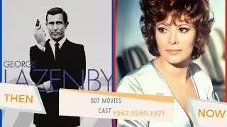 Part 2 Every James Bond and Bond Girls, Cast, Then and Now 2022, How They Changed, Sean Connery,