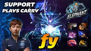 fy PA - Elephant Support plays Carry position - Dota 2 Pro Gameplay [Watch & Learn]