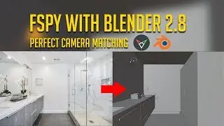 Fspy с Blender 2.8 | Учебное пособие по сопоставлению камер