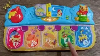 Vtech - Disney Winnie I'ourson Tap Tap Piano 2009 review PART 1