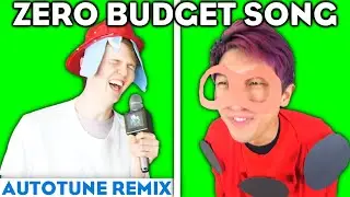 ZERO BUDGET SONG!🎵 (Unreleased LankyBox AutoTune Remix!)