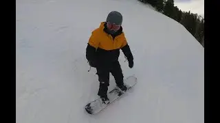 Mt Lemmon Ski Valley - Blog 2  -  Snowboarding on the Bunny!