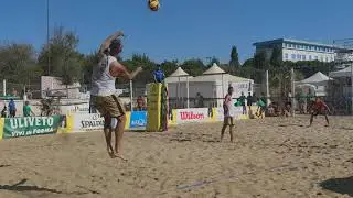 Ingrosso Matteo/Paolo VS Abbiati Andreatta terzo set secondo turno perdenti finali beach Caorle 2021