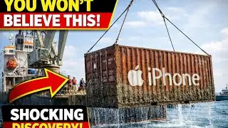 $280,000,000 iPhones Container Found Deep Under the Sea | Real Salvage Recovery