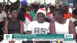 Samira Bawumia & Trobu MP Empower Students with Back-to-School Support | Channel One News