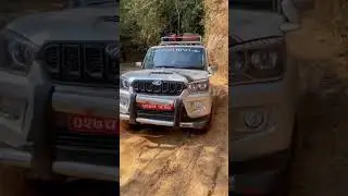Mahindra Scorpio 4x4 power SUV Nepal Road #shorts #shortsfeed #viral #trending #youtubeshorts #car