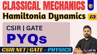 Hamiltonian Dynamics Pyqs | CSIR NET & GATE PYQs | JEST | TIFR