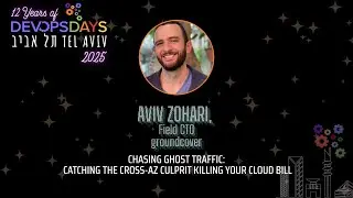Chasing Ghost Traffic: Catching the Cross-AZ Culprit Killing Your Cloud Bill, Aviv Zohari