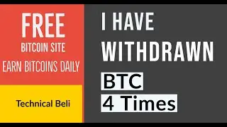 Best Website for Earning Bitcoin | 1xBTC | Technical Beli