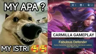 HERO MY IS3 🥰 | Gameplay Carmilla Roam Superb Tanking | Mobile Legends: Bang Bang Indonesia 🇮🇩
