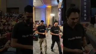 Prayas 2.0 faculties on Stage🔥 #physicswallah #ashortaday