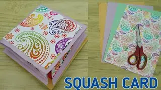 How can make squash card | Great ideas for scrapbook pages | DIY scrapbook ideas