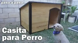 ¿Cómo hacer una CASITA para PERRO? | DOG HOUSE build