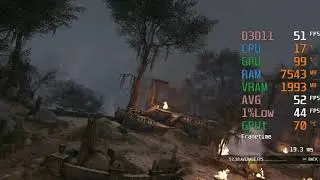 AMD Radeon RX 560 -- Intel Core i3-10100F -- For Honor Benchmark