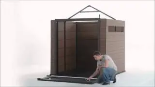 Видеоинструкция сборки сарая из ДПК Fusion - Ketershop.com