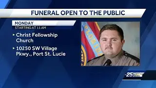 Funeral for fallen state trooper will be open to the public