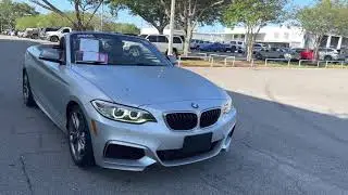2015 BMW M235i Convertible Silver