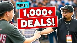 Making OVER 1,000+ Deals At Card Shows In 2025 👀 *PART 1*