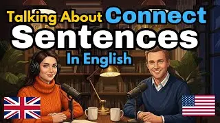 How to Connect Sentences in English | Real Conversation Podcast for Beginners