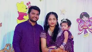 Adrika Sri Gattu 1st Birthday || Sridhar Gattu - Ramya Gattu