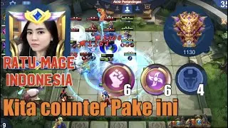 Counter Mage Magic Chess | Combo Assasin Wrestle Cyborg | Bareng RATU MAGE INDONESIA