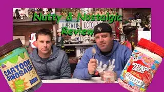 Nutty & Nostalgic Layered Dessert Review: Cartoon Dinosaur Bar and Sundae Crunch