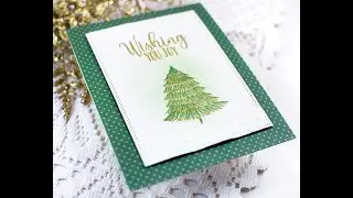 Gold Layered Christmas Tree