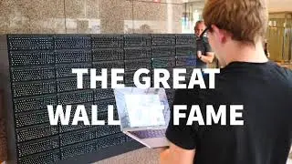 The great Wall of Fame @ HQ KBC Leuven