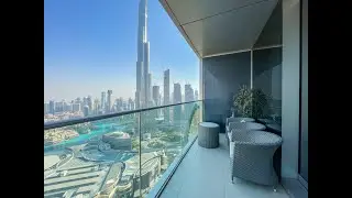 Full Burj and Fountain Views | The Address BLVD | Downtown