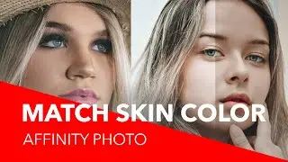 How to Match SKIN color using Affinity Photo (Part 1 - Gradient map)