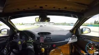 Magny Cours F1 Trackday Megane RS GT Performance 400+ Fun lap with Porsche 997 GT3