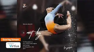 Virtius Scoring Stream - Bowling Green vs EMU, WVU, Fisk - Women's NCAA Gymnastics