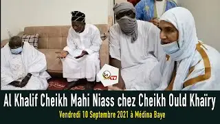 (Vidéo): Visite du Khalif Cheikh Mahi Niass chez Cheikh Ould Khaïry