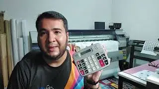 NOSSO PRIMEIRO M&Ecirc;S DE PLOTTER ECOSOLVENTE