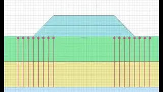TUTORIAL PLAXIS 2D V20 - Perkuatan Timbunan Dengan Micropile (Model Dengan Embended Beam)