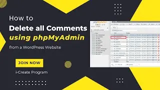 How to Delete All Comments [spam] on WordPress Using phpMyAdmin | Delete comments from Database