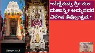 *ಬೆಣ್ಣೆಕುದ್ರು ಶ್ರೀ ಕುಲ ಮಹಾಸ್ತ್ರೀ ಅಮ್ಮನವರ ವಿಶೇಷ ತೆಪ್ಪೋತ್ಸವ.*
