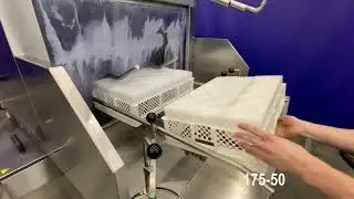UNIKON UN800 Hatchery chicken box washer broederij kippen kratten wasser Br&uuml;terei H&uuml;hner waschanlage