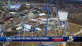 A day after Kings Island sues to reopen, Gov. Mike DeWine says Ohio's amusement parks can open Ju...