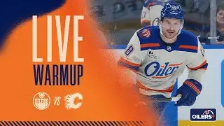 ARCHVIE | Warmup  -  Oilers vs Flames