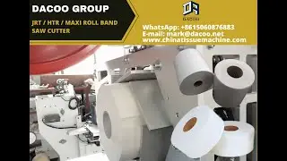 Original Manufacturer Maxi Roll Paper Hand Towel Roll Jumbo Roll Tissue Band Saw Cutter