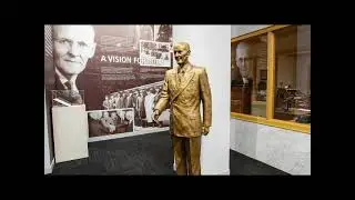 tour of Rotary International HQ, Evanston, Ill