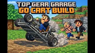 Minecraft Top Gear Garage Go Cart Build