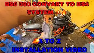 BS6 390 CONVART TO BS4 390 FULL SYSTEM 🔥💥//DUKE 390 // BS4 SYSTEM 💥💀// FULL RPM 💥//MINI VLOG 🙏😍