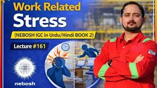 Work Related Stress | (NEBOSH IGC in Urdu/Hindi BOOK 2) | Lecture # 161