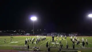 2025-11-07 Ward Melville Marching Band at Patriots playoff game 1 half time